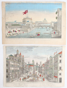 Italien. 11 Bll. Guckastenkupf.