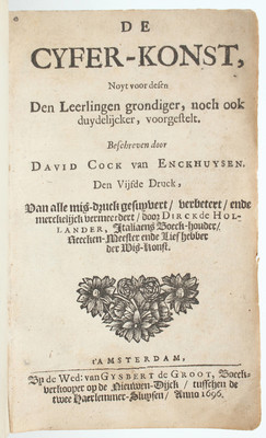 Cock, De Cyfer-Konst