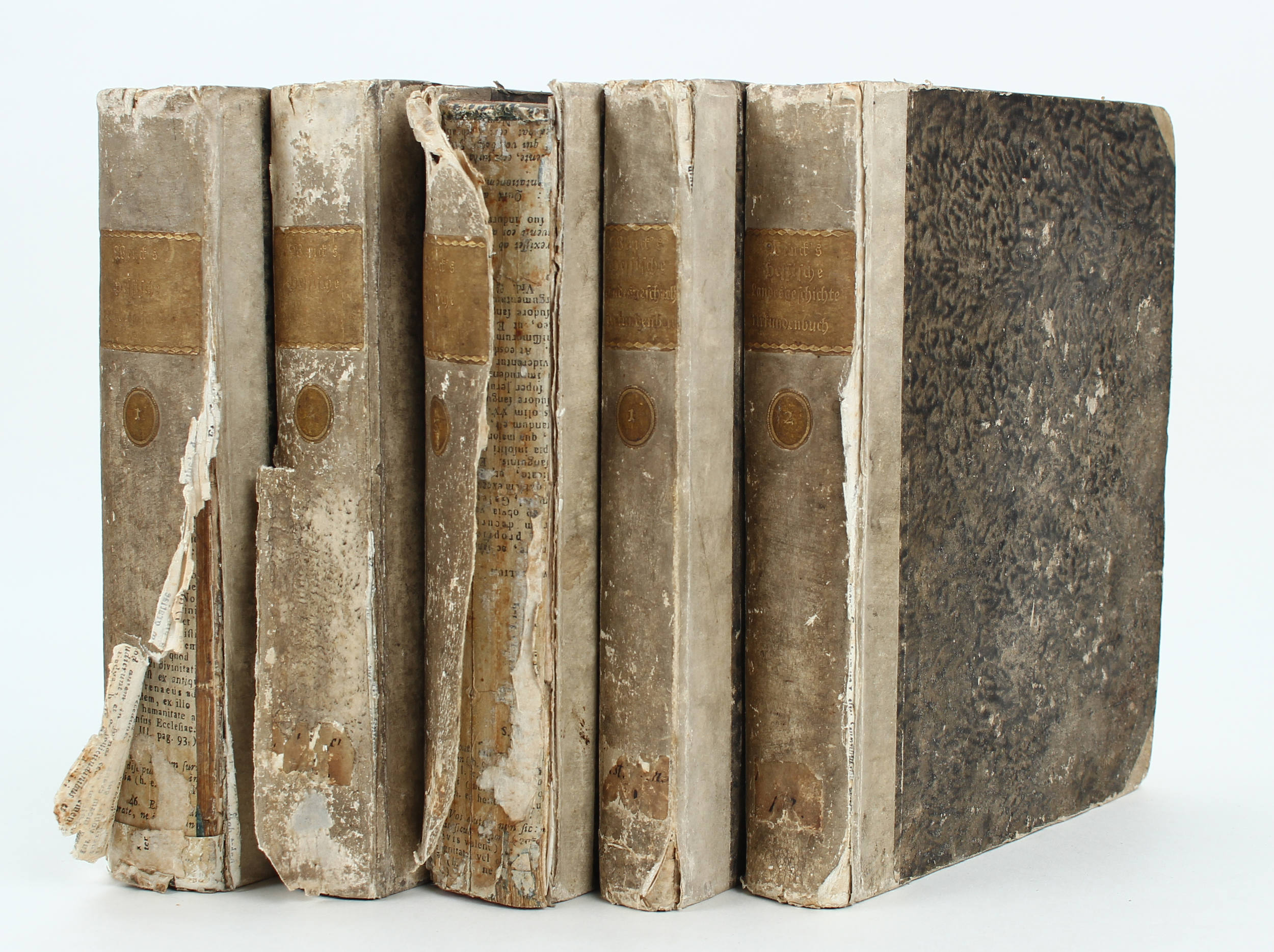 Wenck, Hessische Landesgeschichte. 5 Bde.