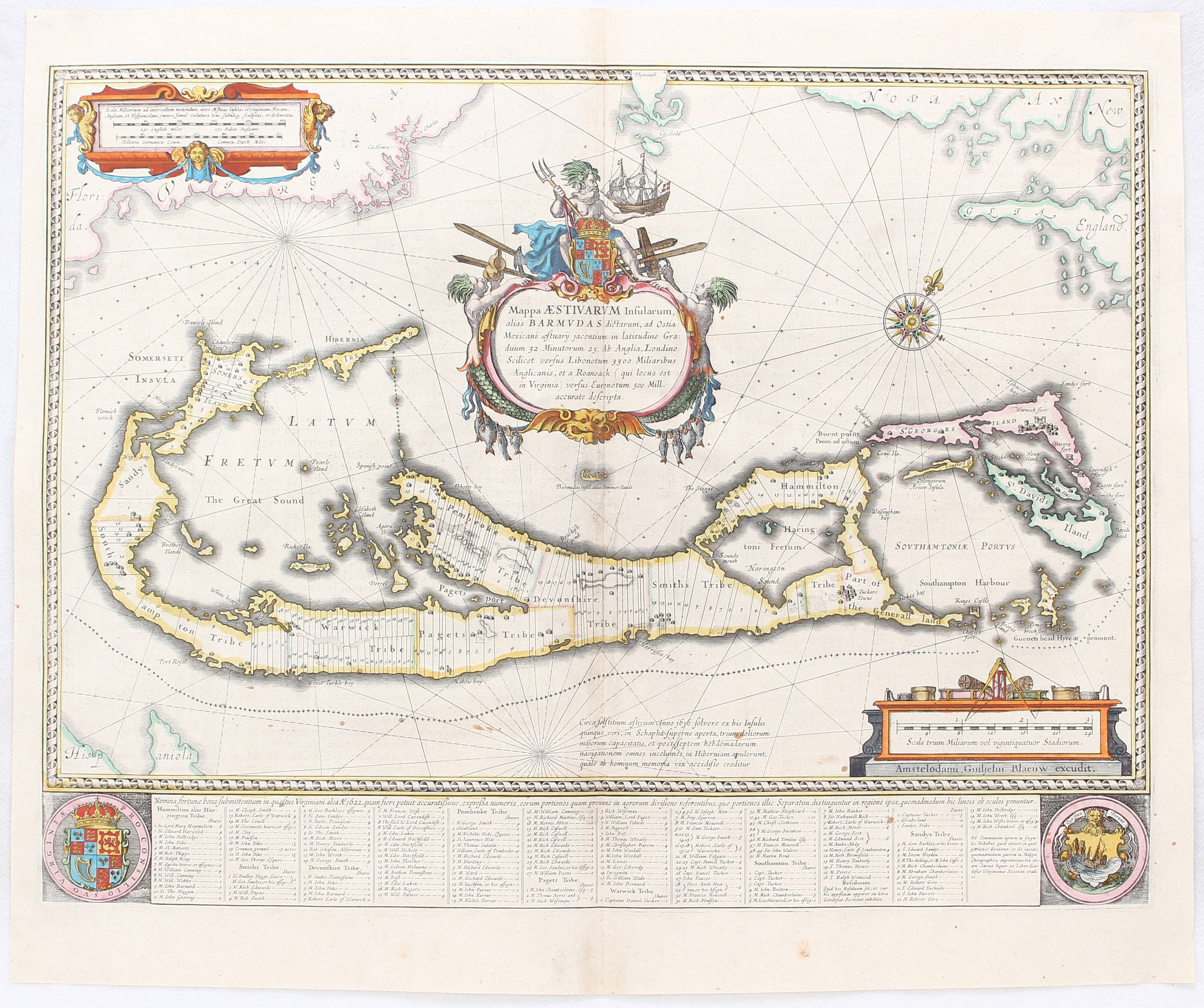 Bermudas. W. Blaeu