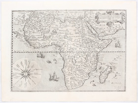 Afrika. Gastaldi-(G. de Jode)