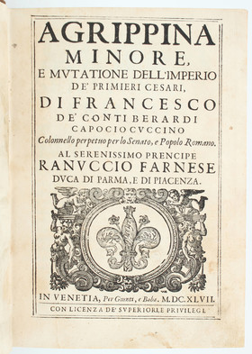 Capocci Cuccini, Agrippina minore