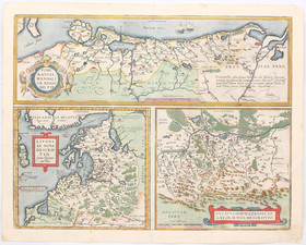 Pommern, Livland u. Auschwitz. (Ortelius)