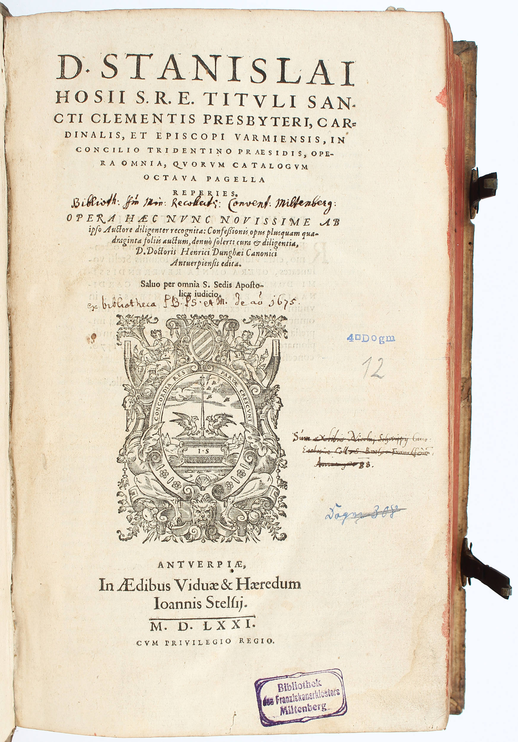 Hosius, Opera