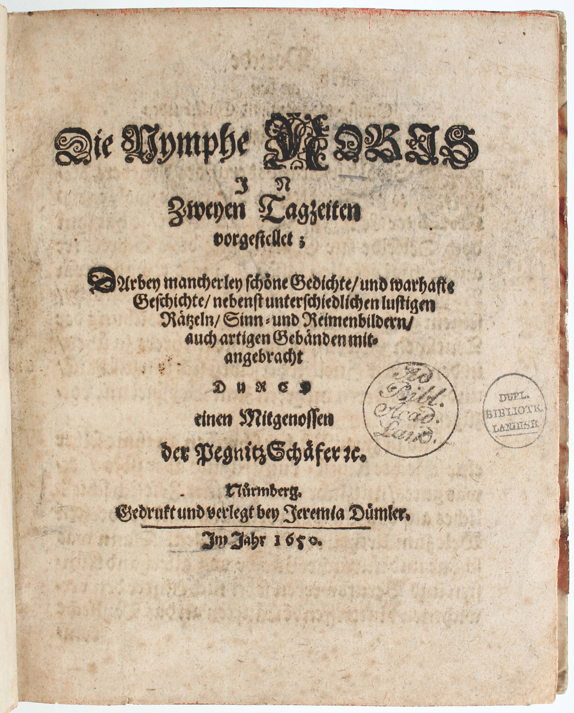 (Helwig), Die Nymphe Noris