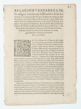 Aponte, Relacion de las vitorias