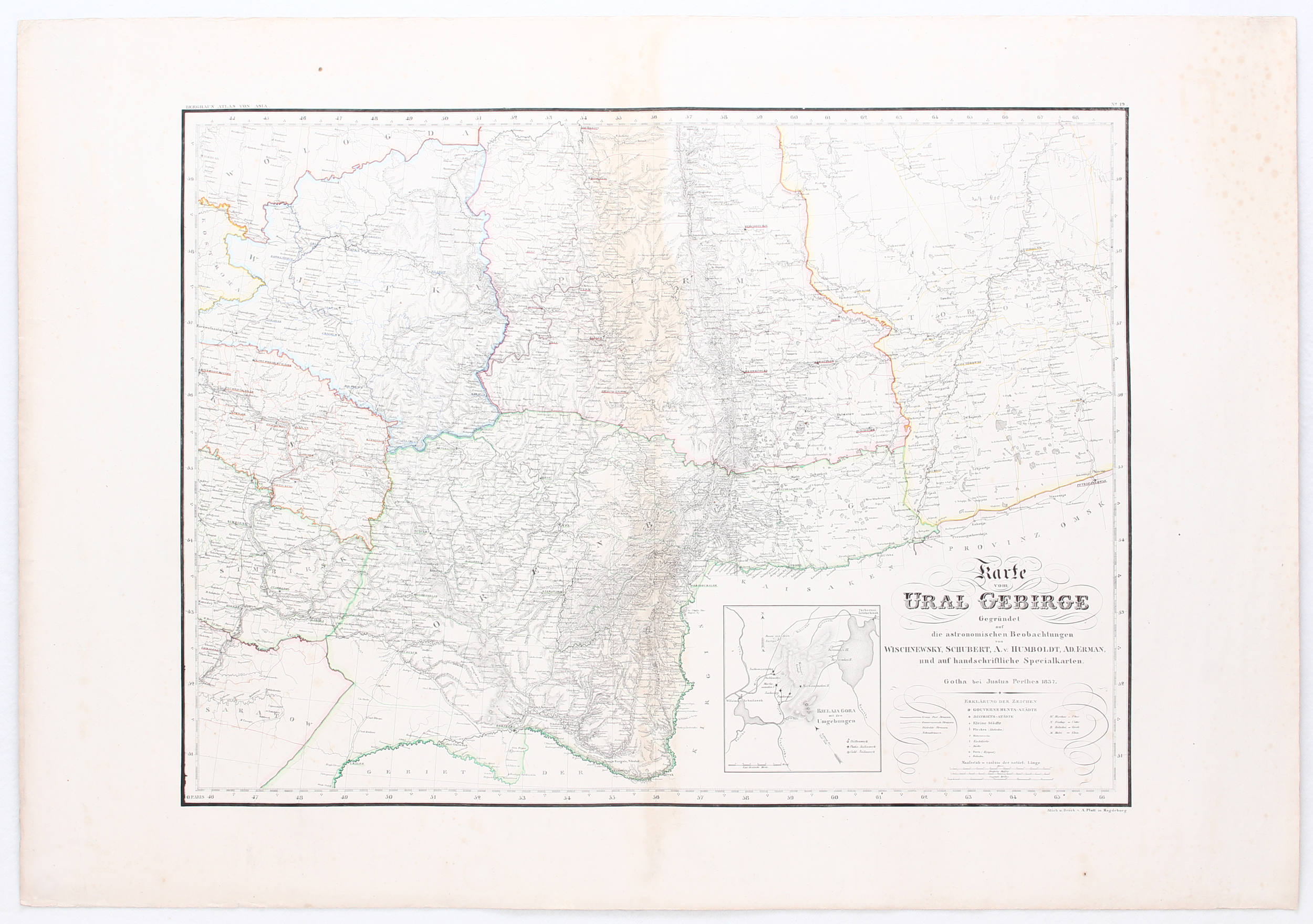 Ural. Berghaus-Perthes