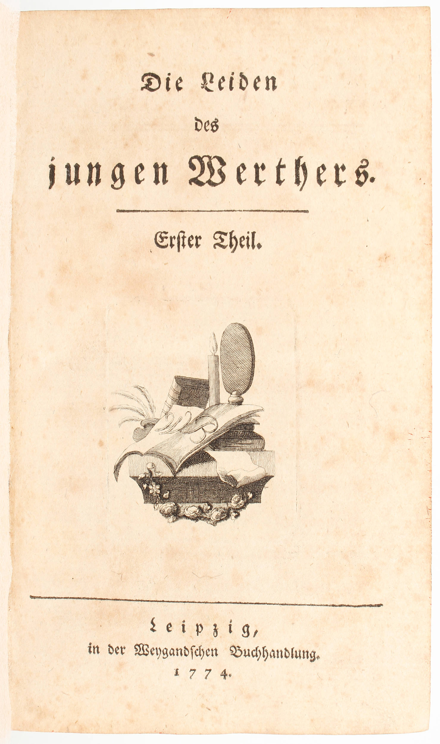 (Goethe), Leiden des Werthers. 1774
