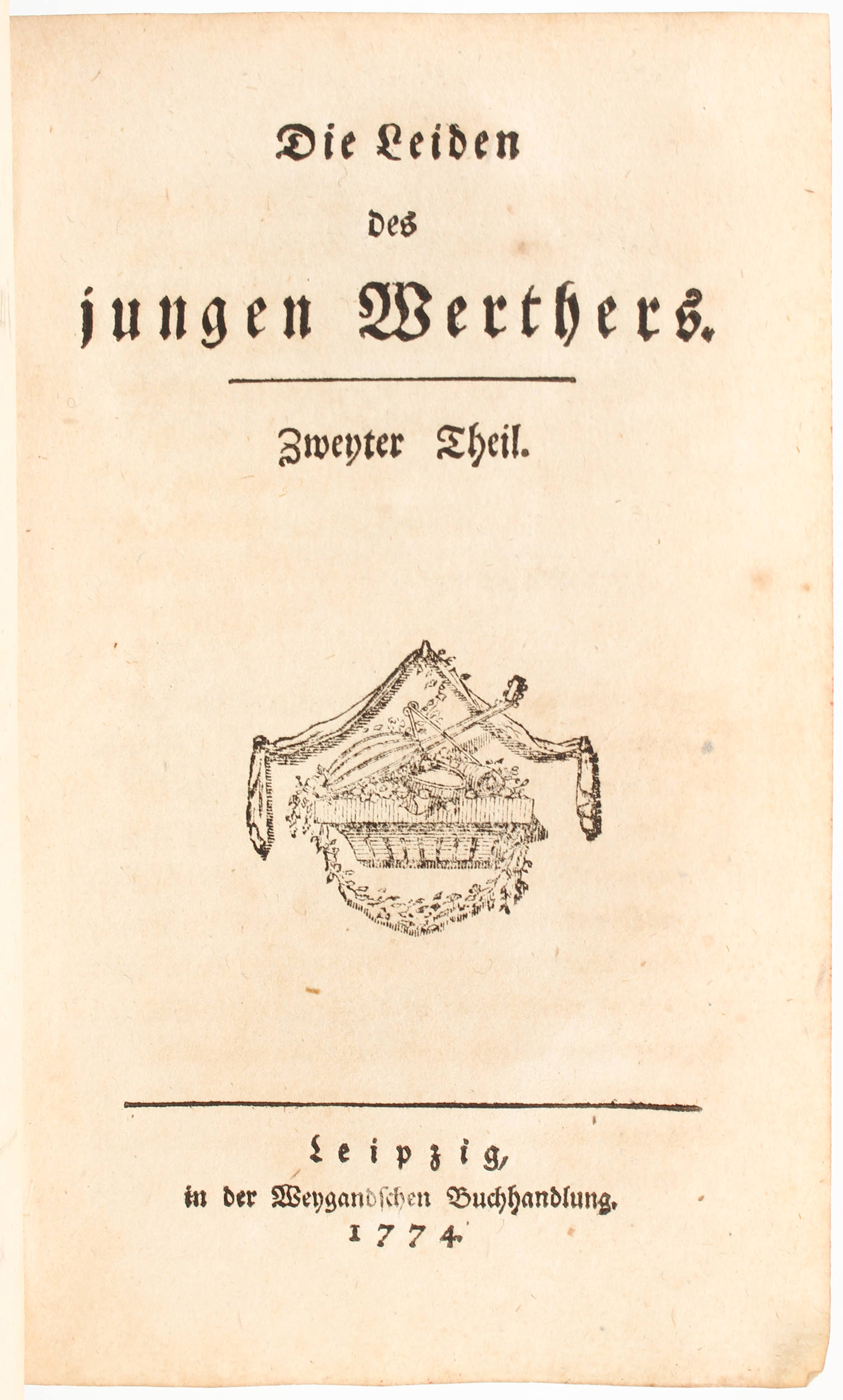 (Goethe), Leiden des Werthers. 1774