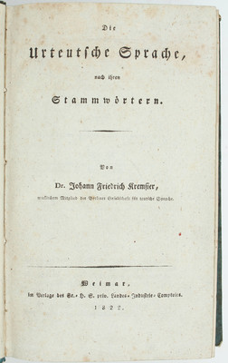 Kremsier, Urteutsche Sprache