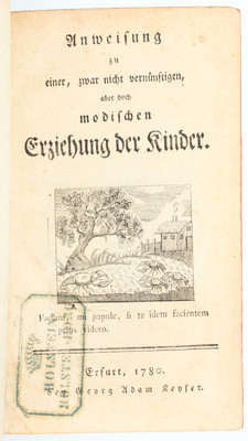 Salzmann, Anweisung zu einer nicht vernünftigen Erziehung