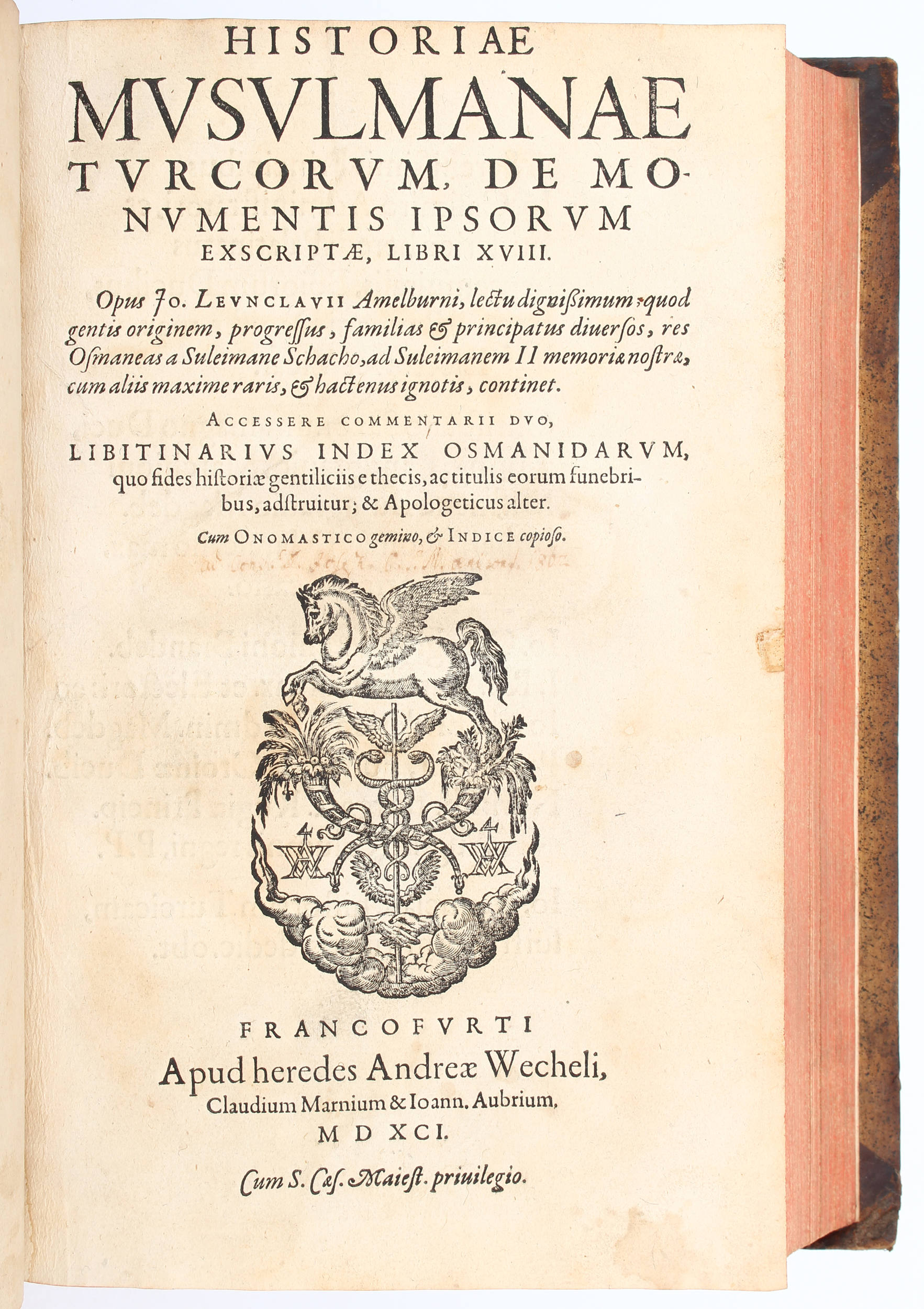 Leunclavius, Historiae (M)usulmanae + Hugo, Obsidio Bredana