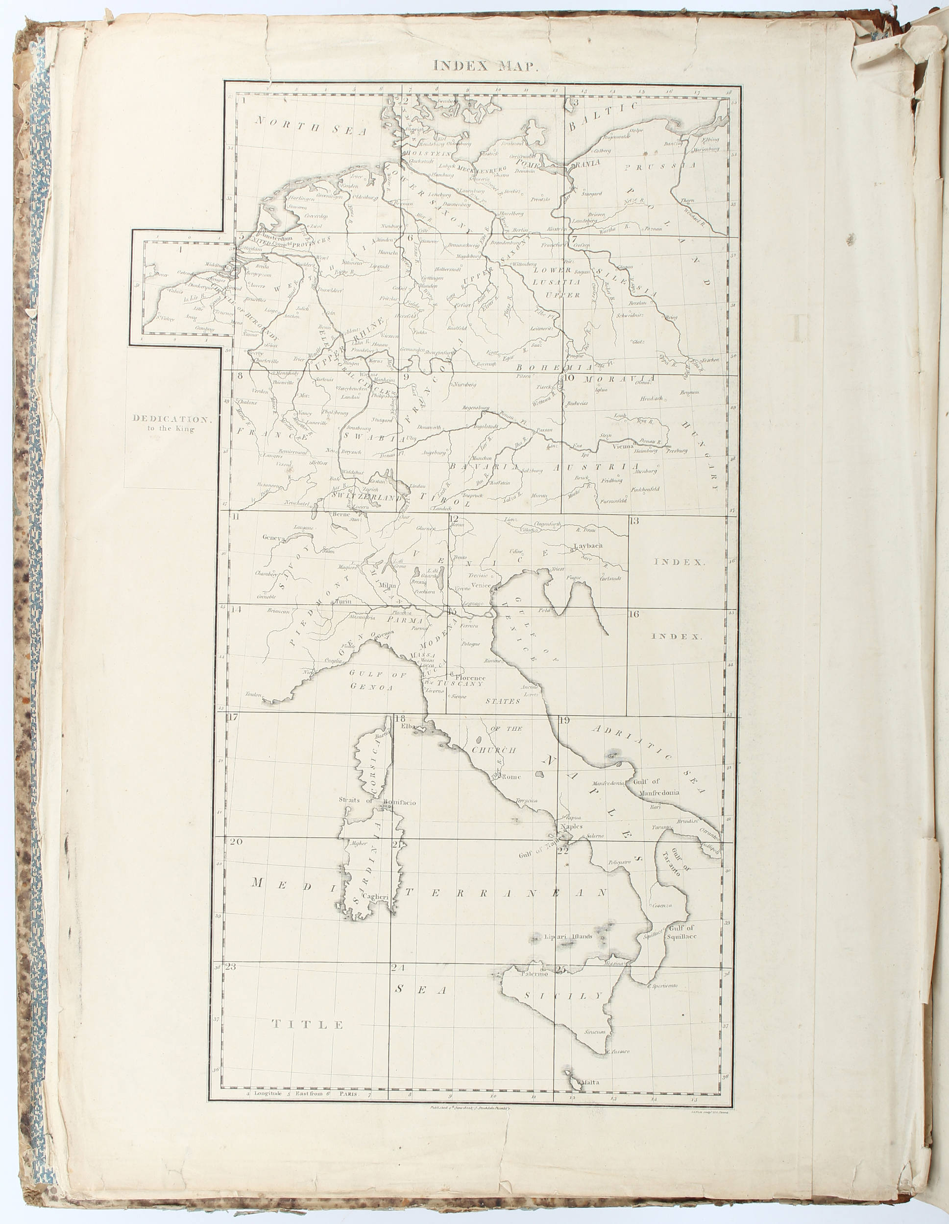 Chauchard, General map of Germany / 2 Bde.