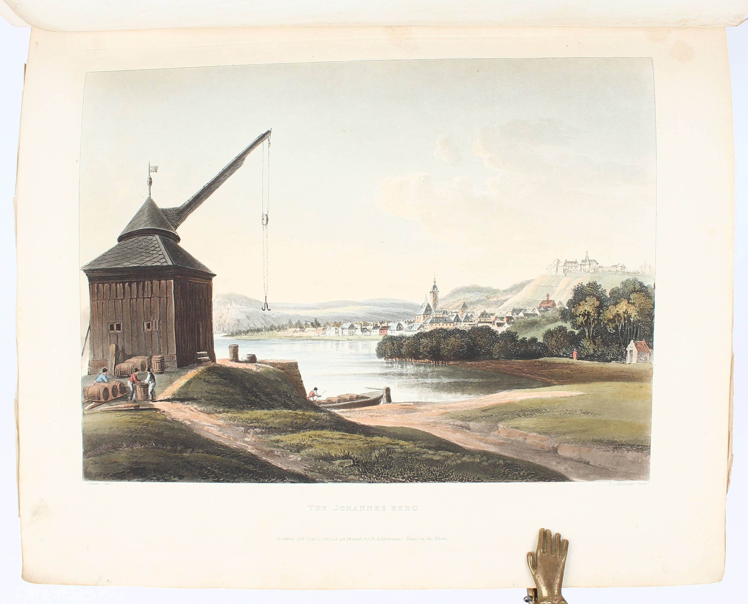 Gerning, Beschreibung der Rheinansichten