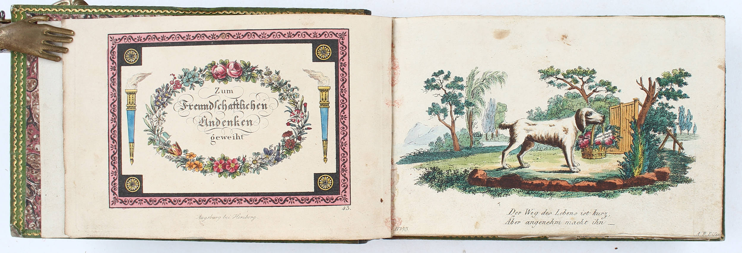 Stammbuch des L. G. Uhlig (Frankfurt)