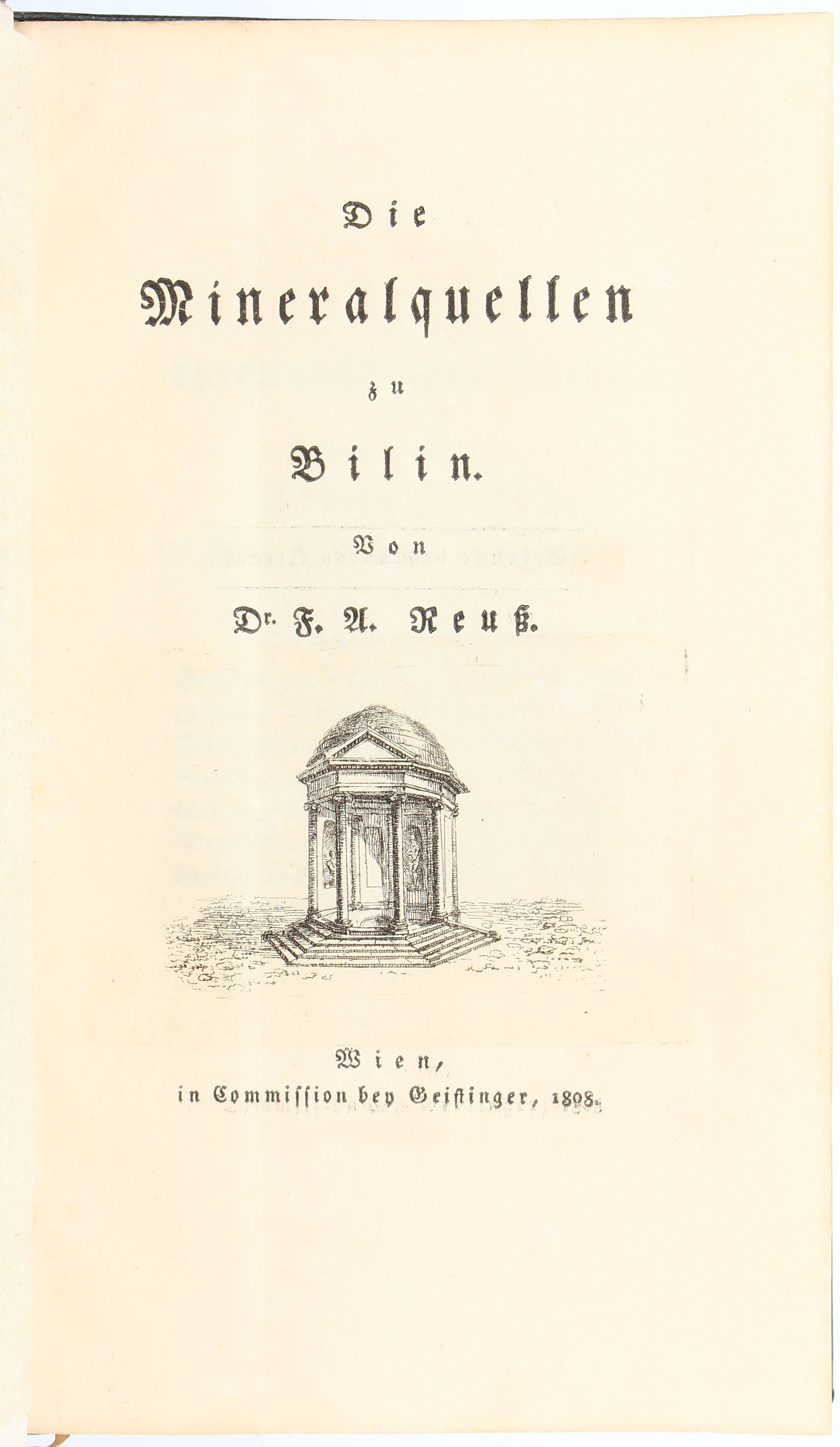 Reuß, Die Mineralquellen zu Bilin