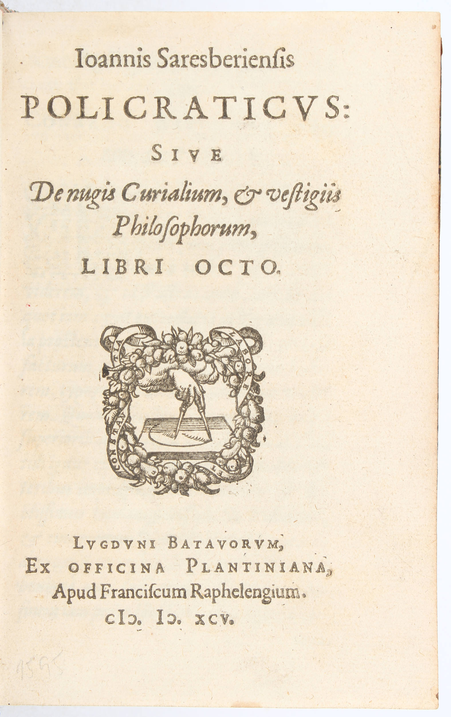 Johannes Saresberiensis, Policraticus