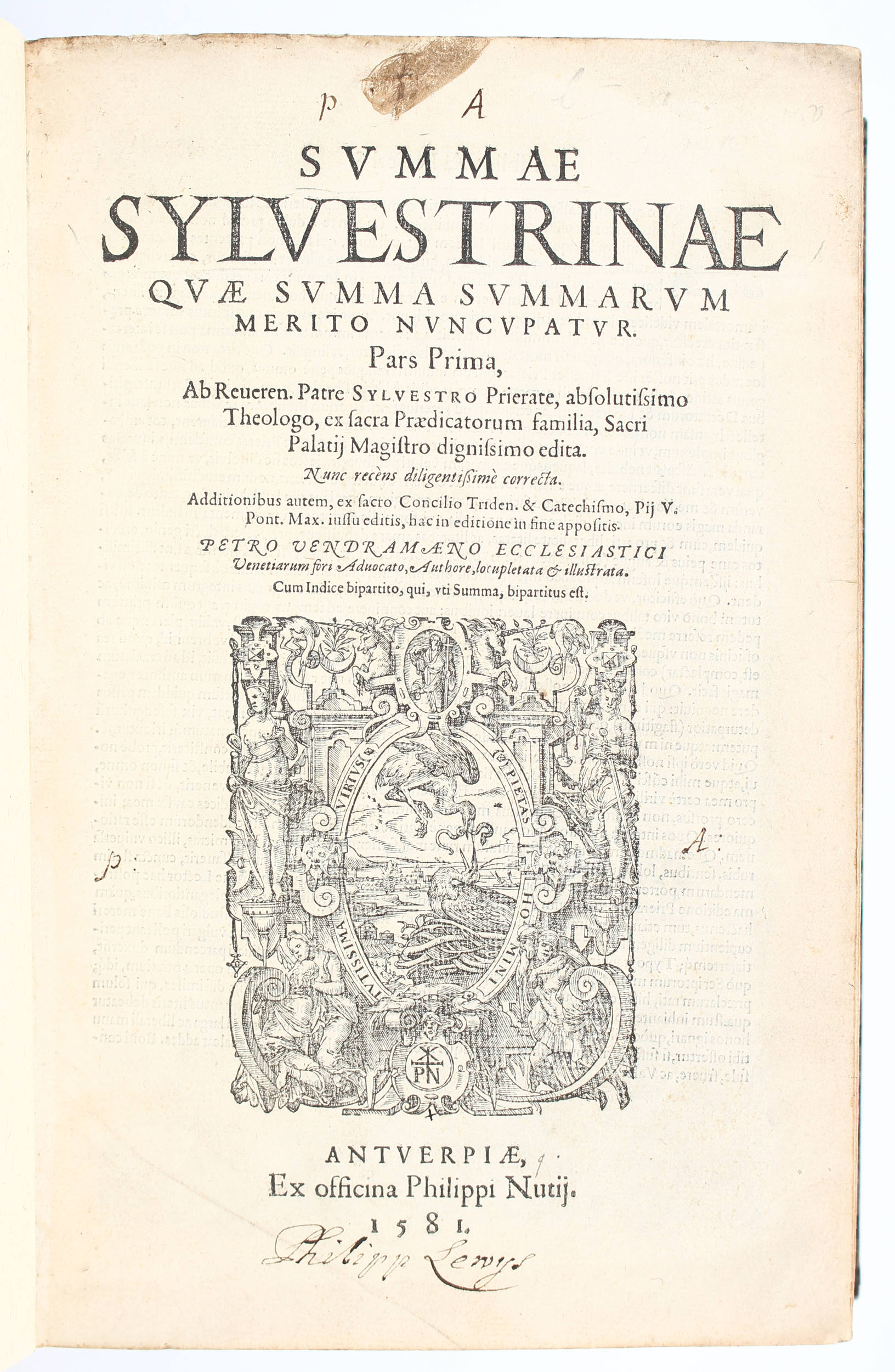(Mazzolini), Summae sylvestrinae