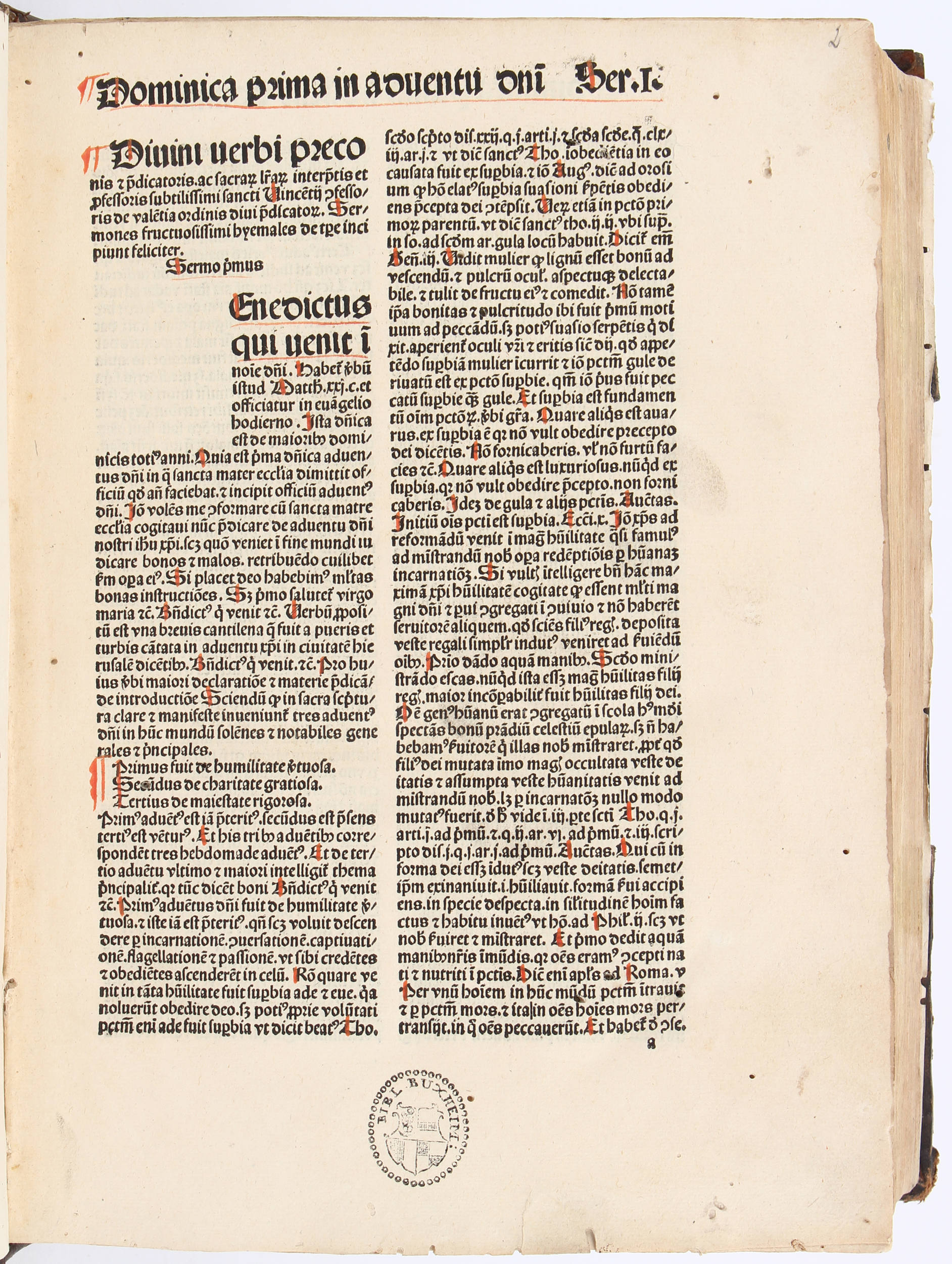 Ferrerius, Sermones. Tl. 1 u. 3 in 1 Bd.
