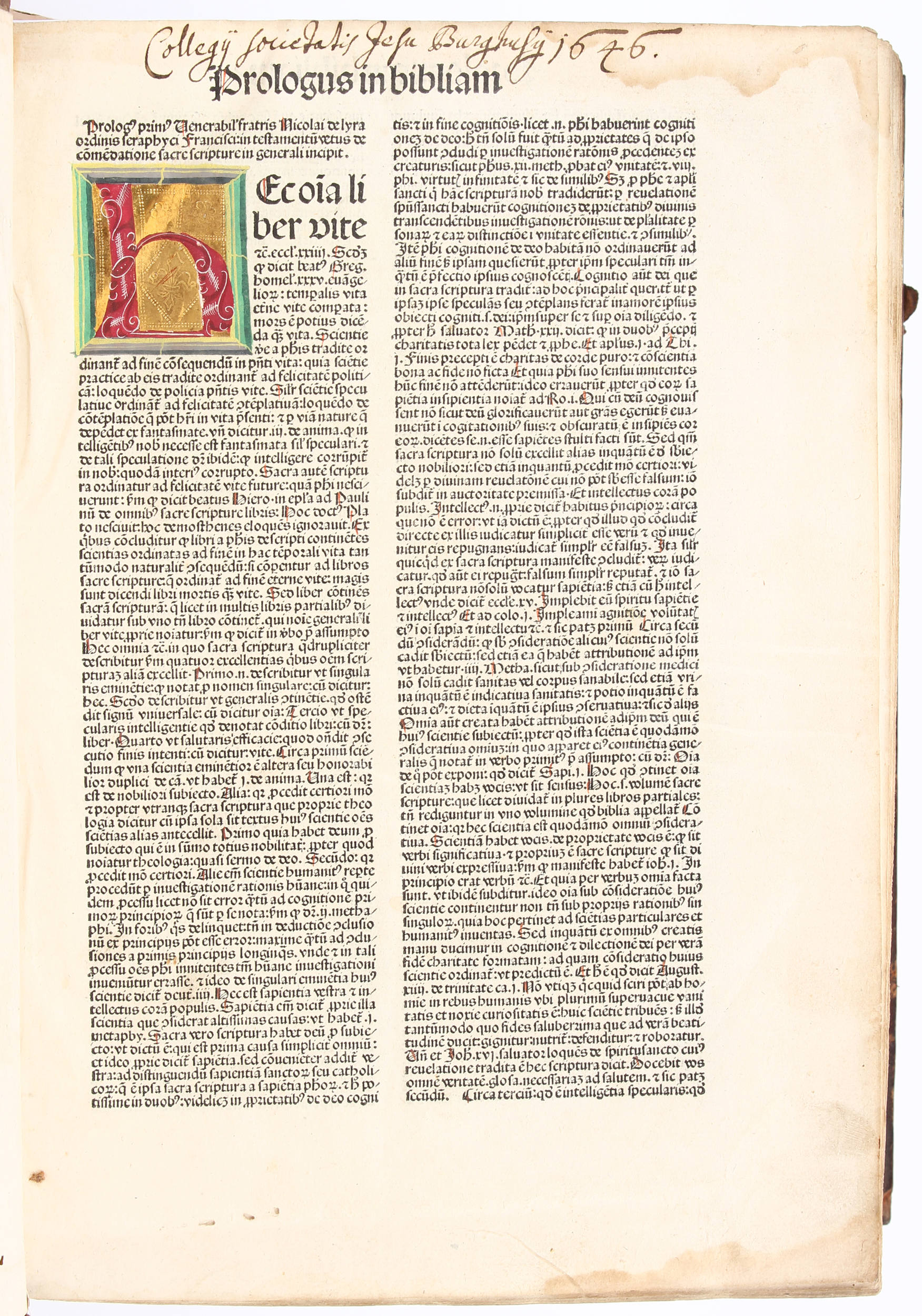 Biblia latina. Nürnberg 1485 / 4 Bde.