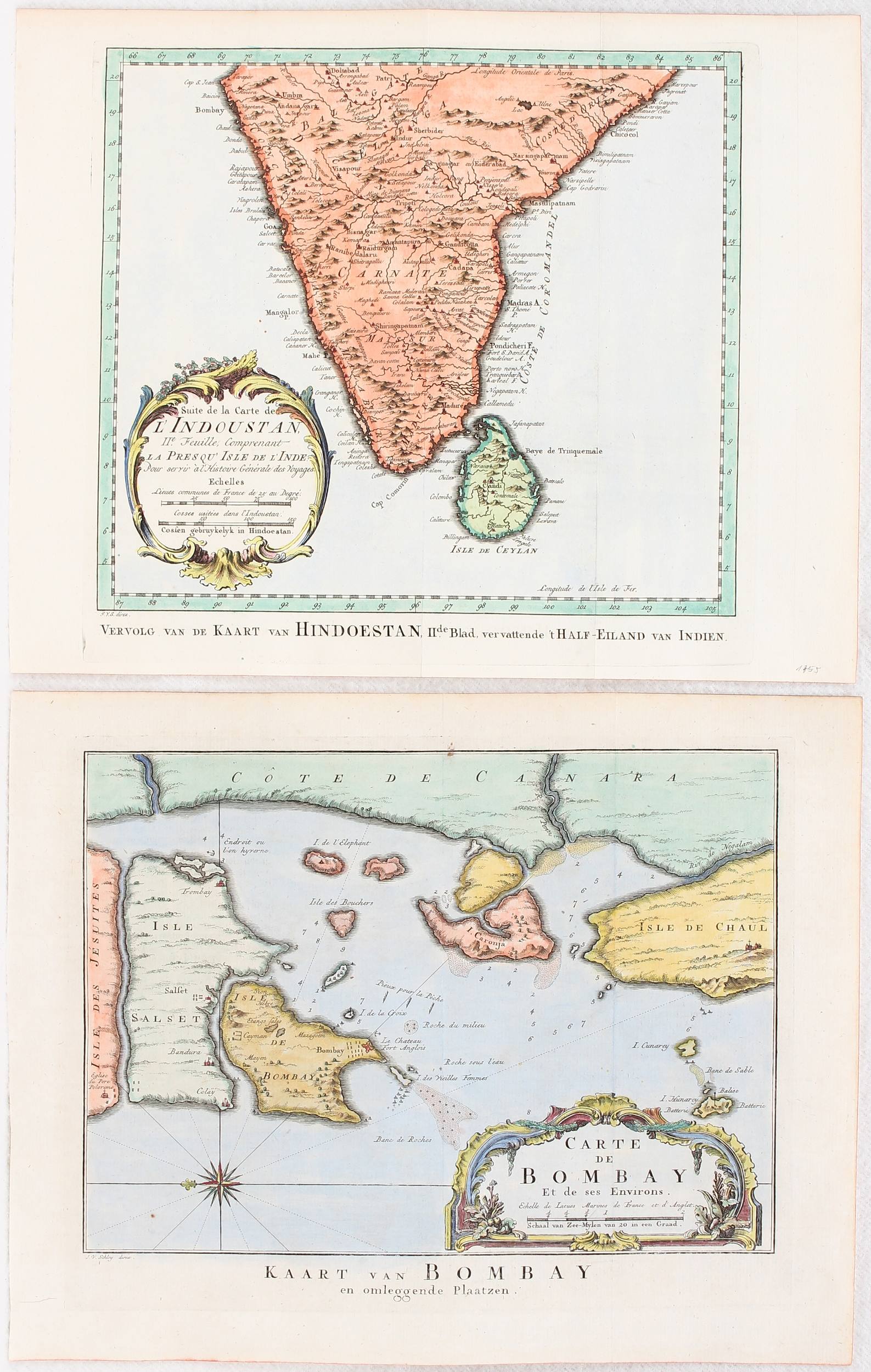 Indien. 16 Bll. Bellin-Schley
