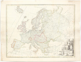 Europa. Arrowsmith-Artaria / 3 Bll.