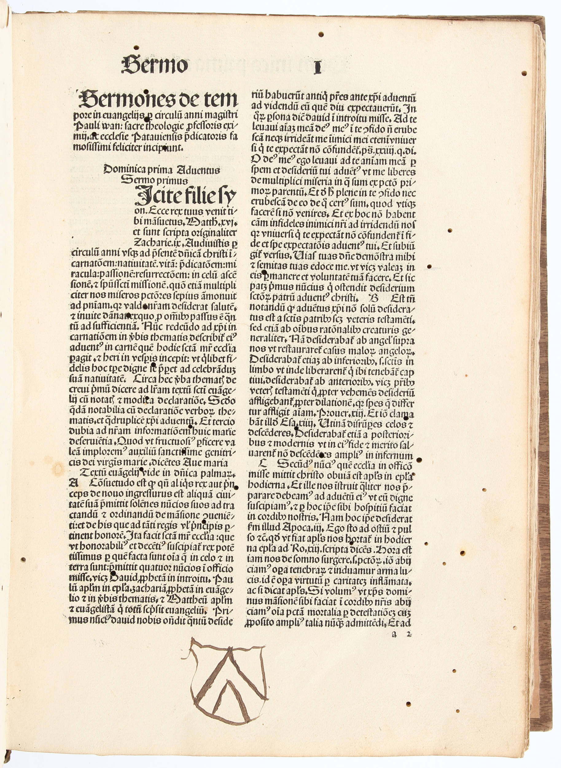Wann, Sermones de tempore