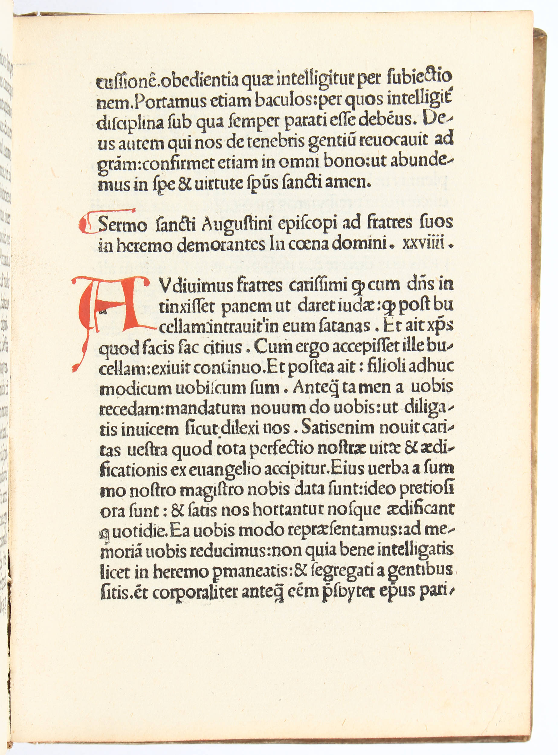 Augustinus,  Sermones. 1486
