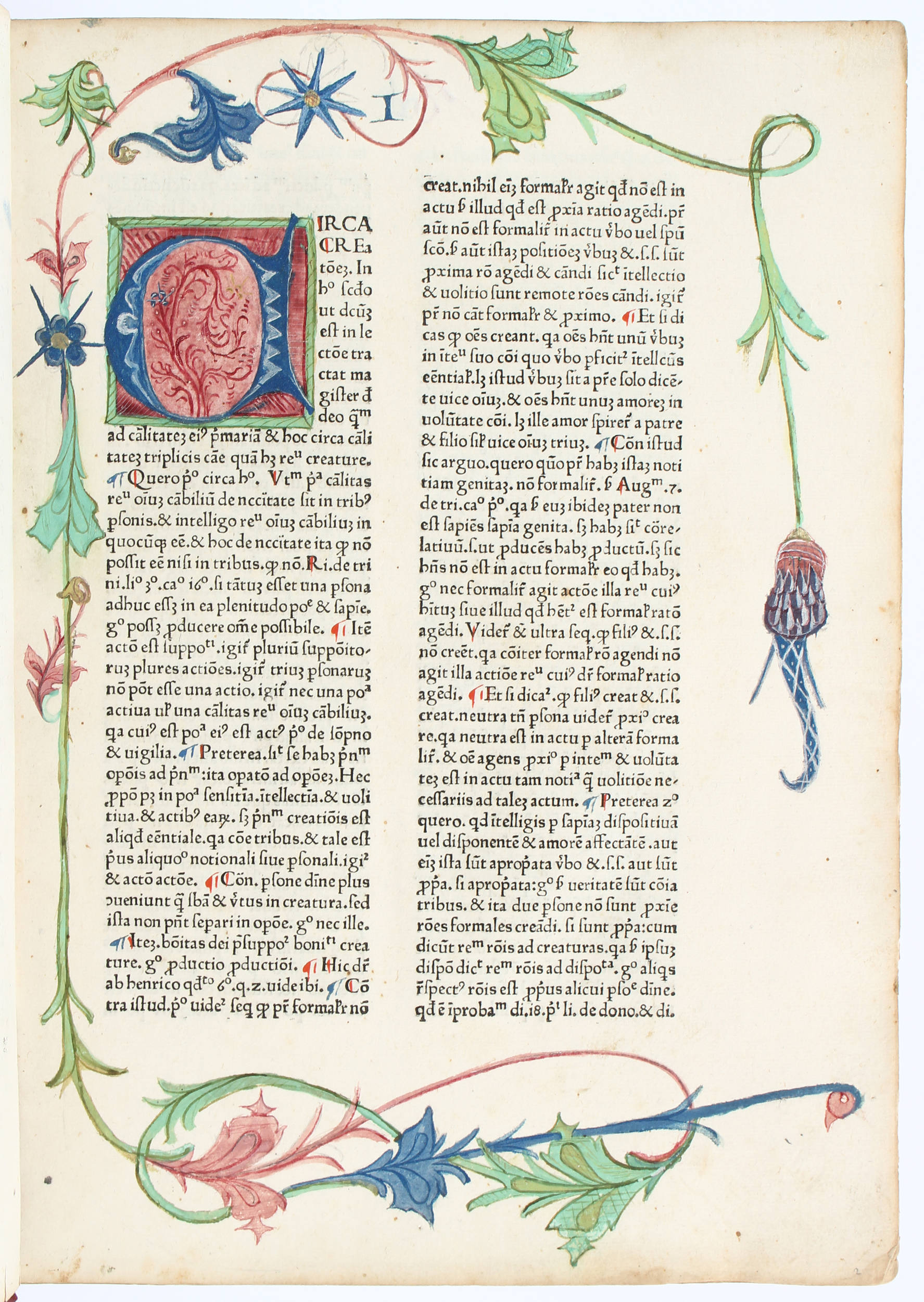 Duns Scotus, Quaestiones