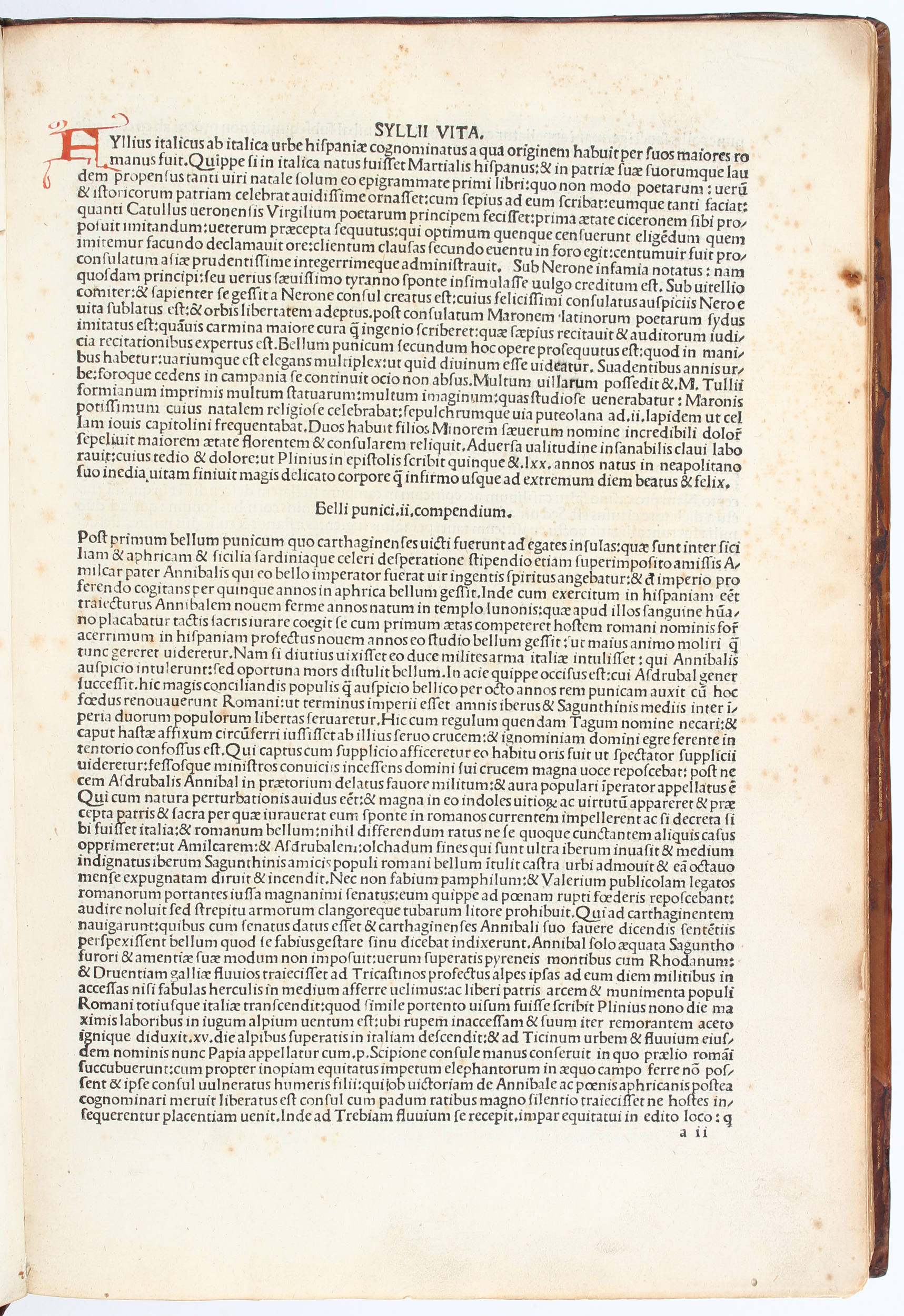 Silius Italicus, Punica
