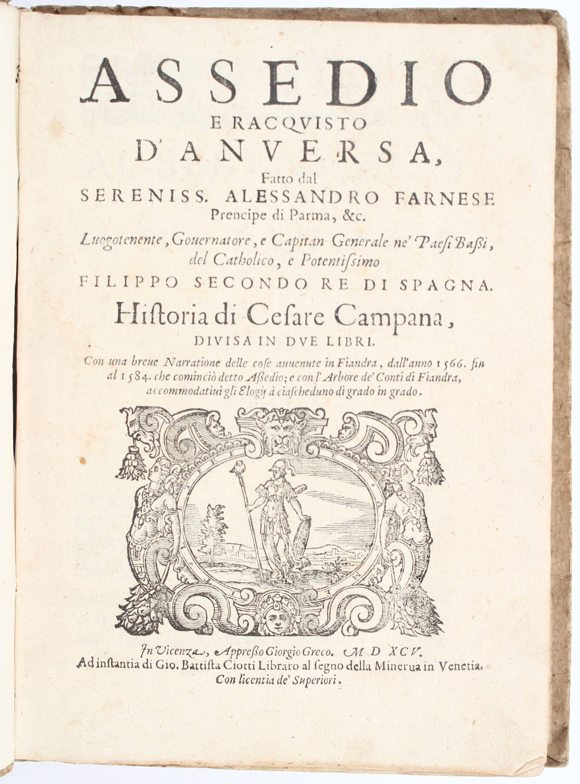 Campana, Assedio e racquisto d'Anversa