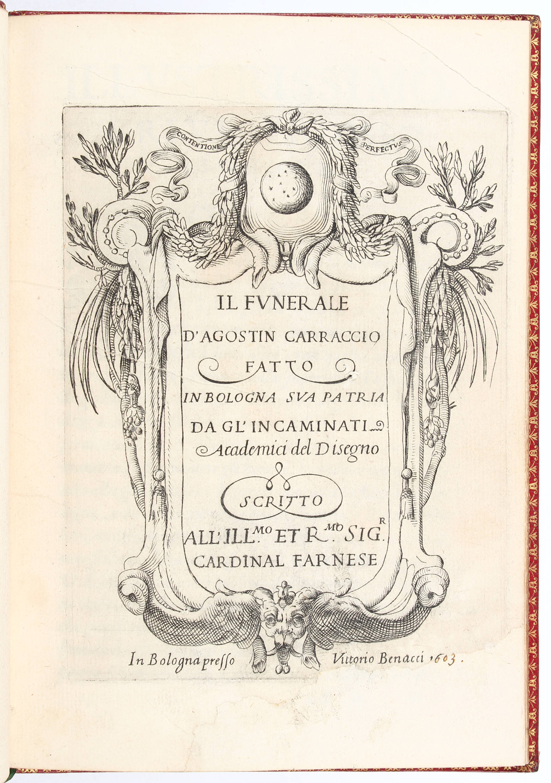 Reni/Morello, Funerale d'Agostin Carraccio