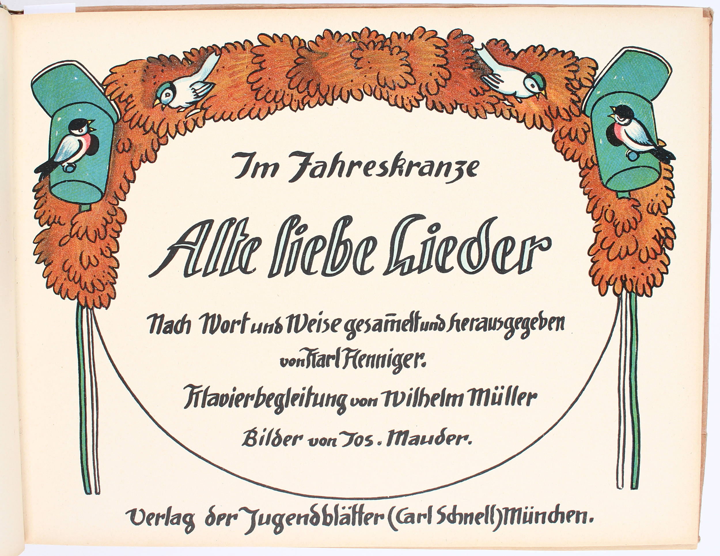 Kinderlieder. Konvolut. 3 in 5 Bdn.
