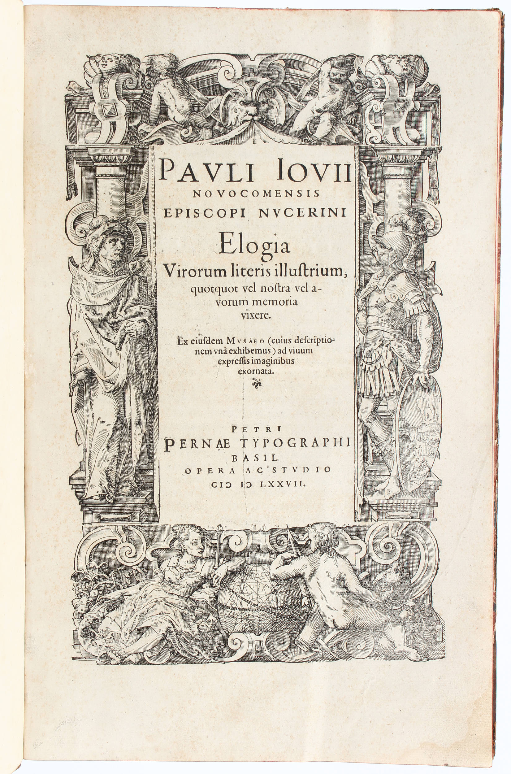 Giovio, Elogia virorum literis