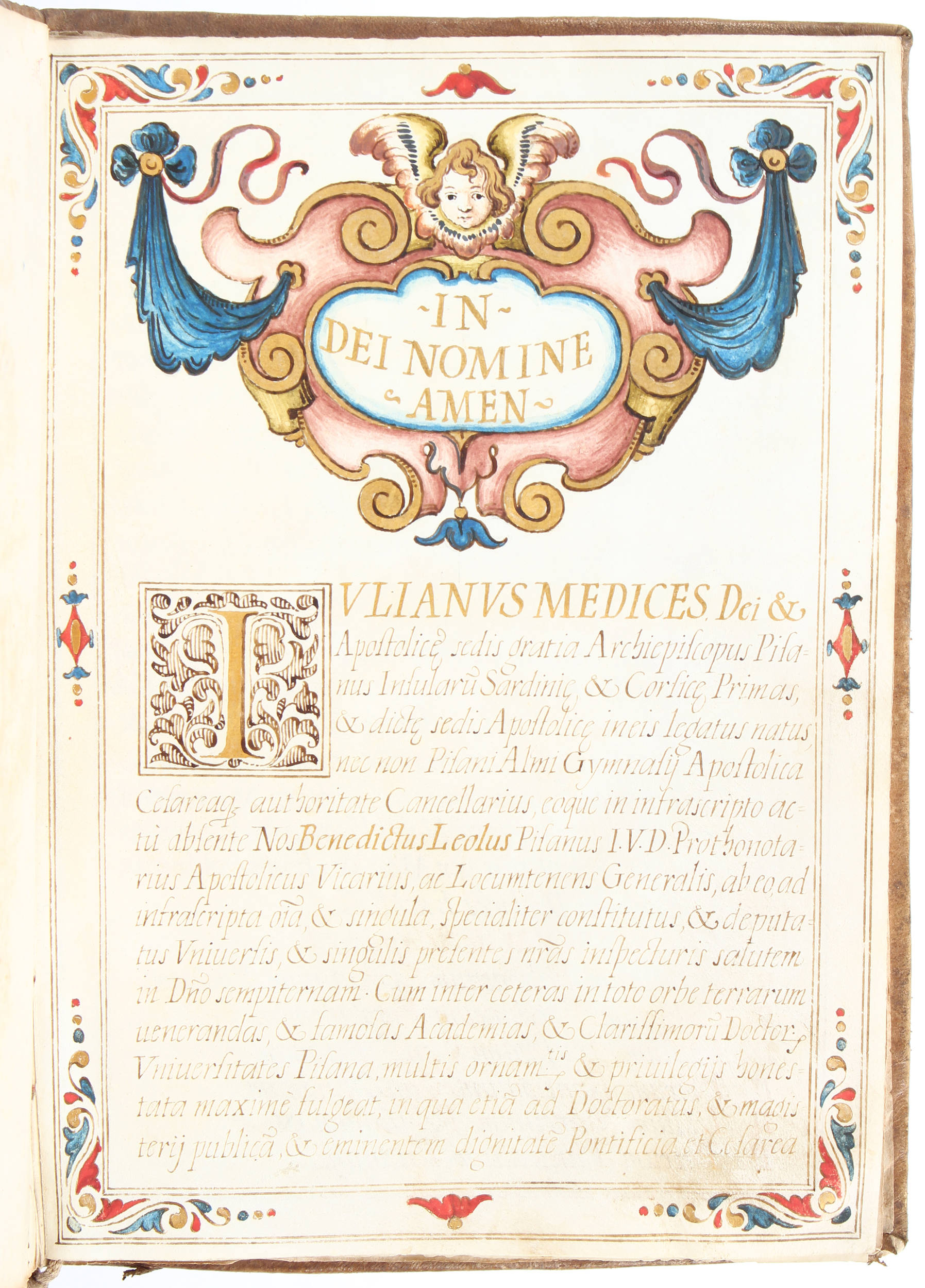 Doktordiplom für W. v. Diedenheim