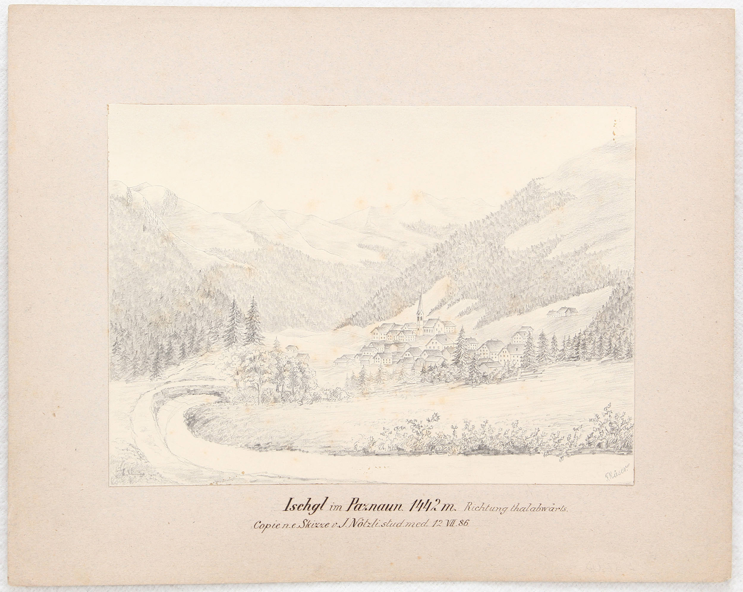 Ischgl. Käser-Nötzli / 10 Bll.