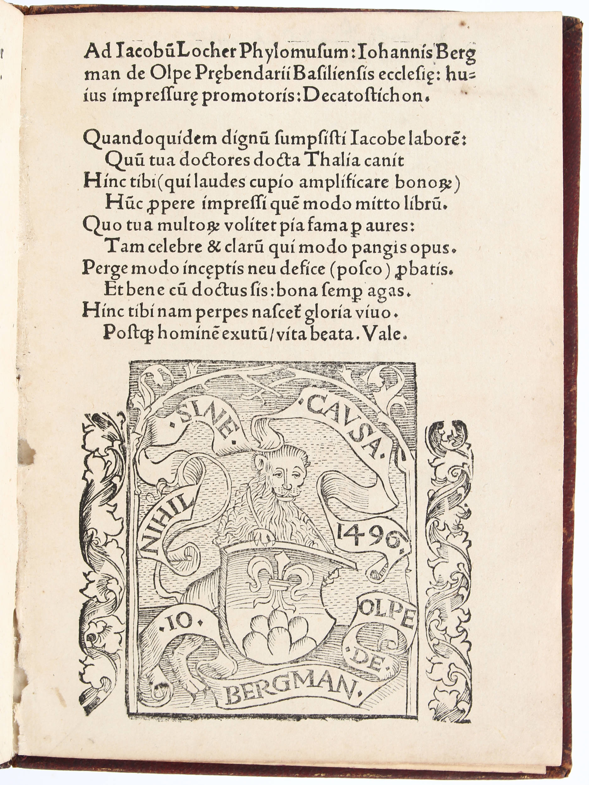 Locher, Theologica emphasis