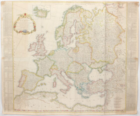Europe. Kitchin-Sayer. Rolle