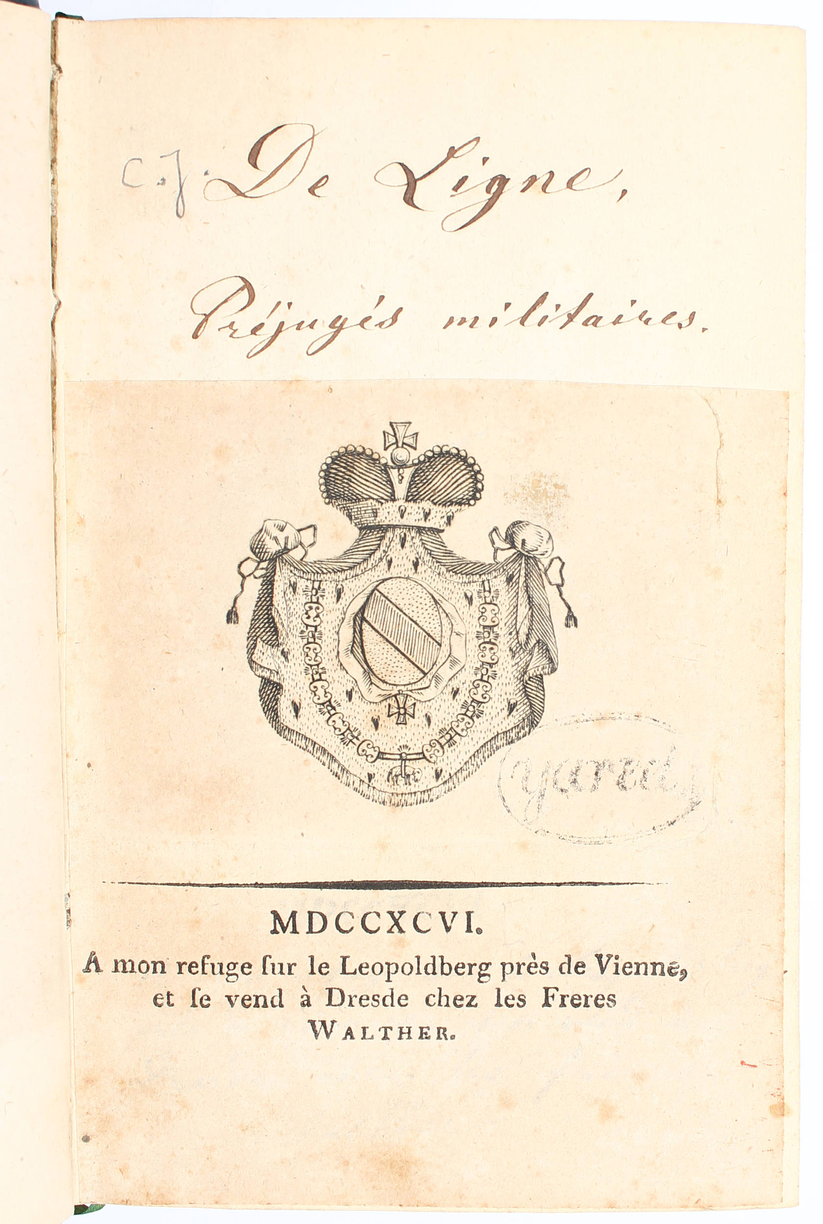 (Ligne,  Préjugés militaires)