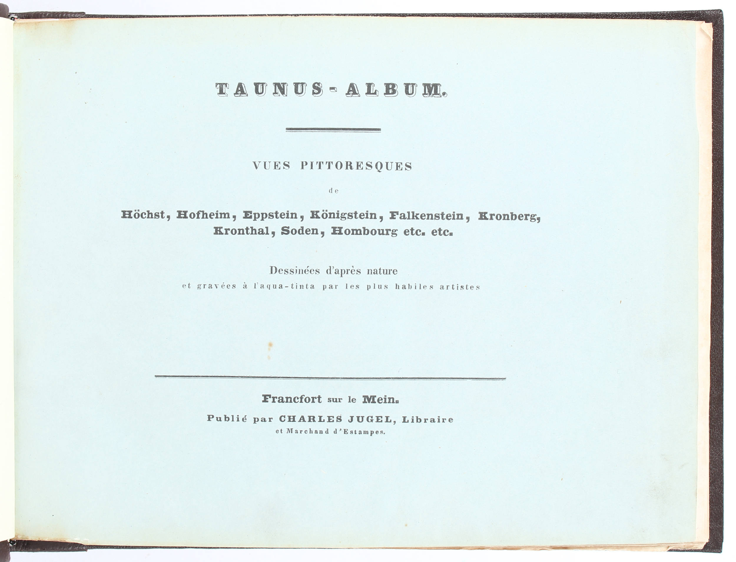 Jügel, Taunus-Album