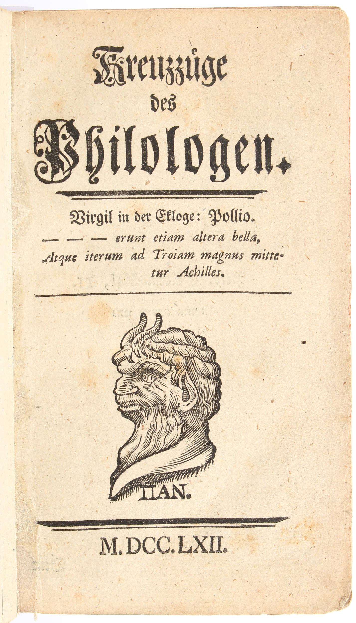 (Hamann), Kreuzzüge des Philologen