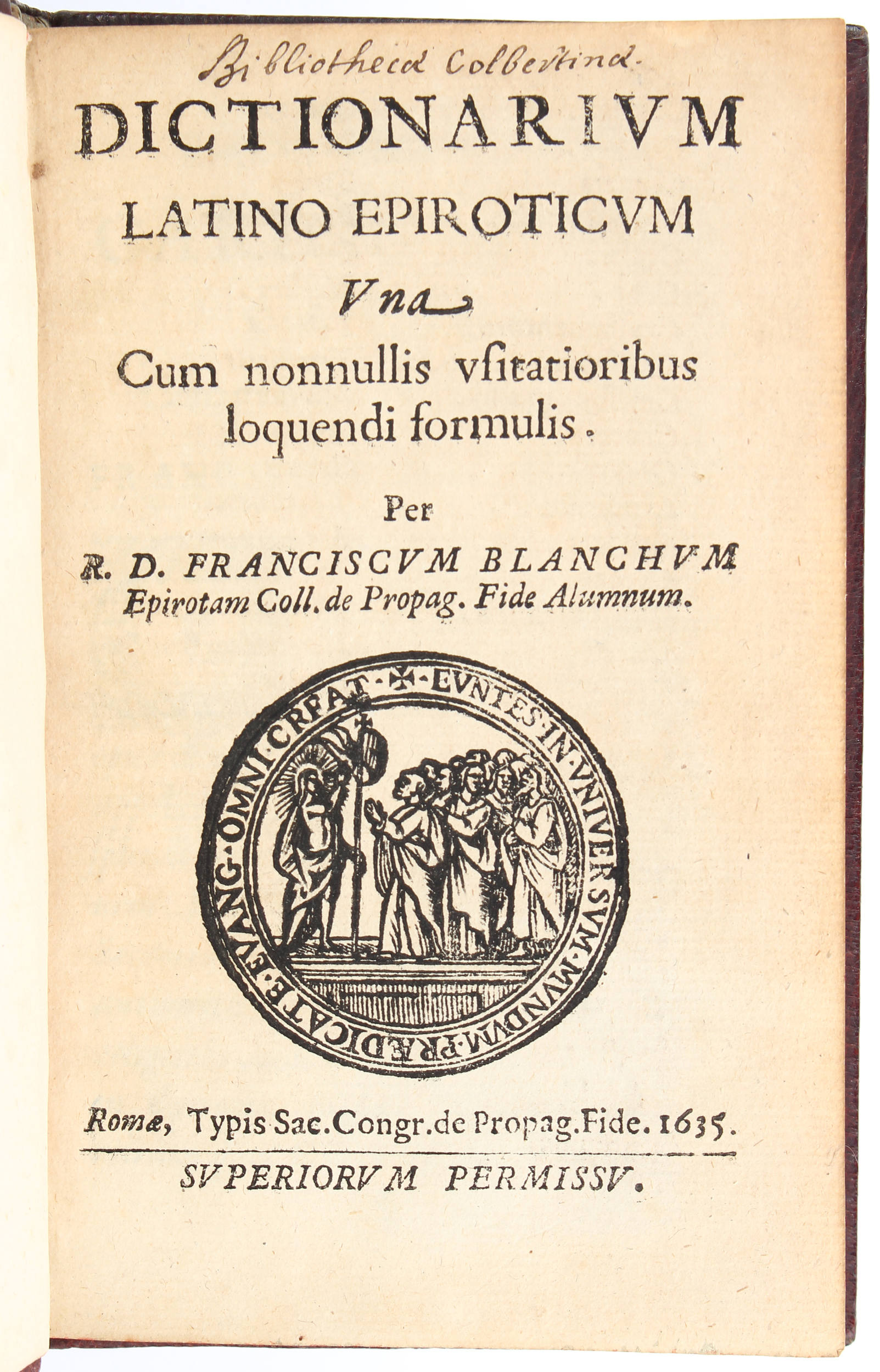 Blanchus, Dictionarium