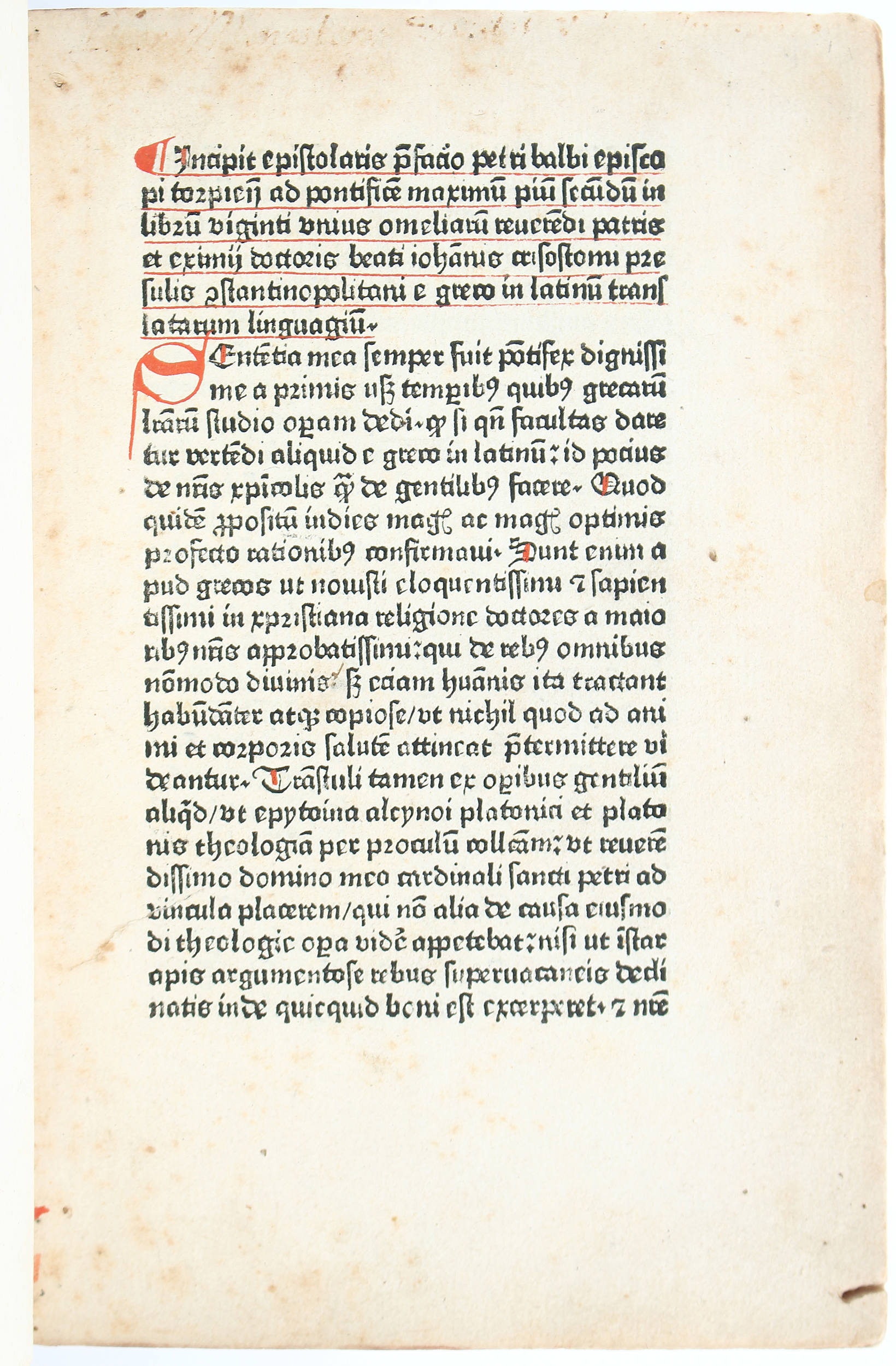Johannes Chrysostomus, Homiliae