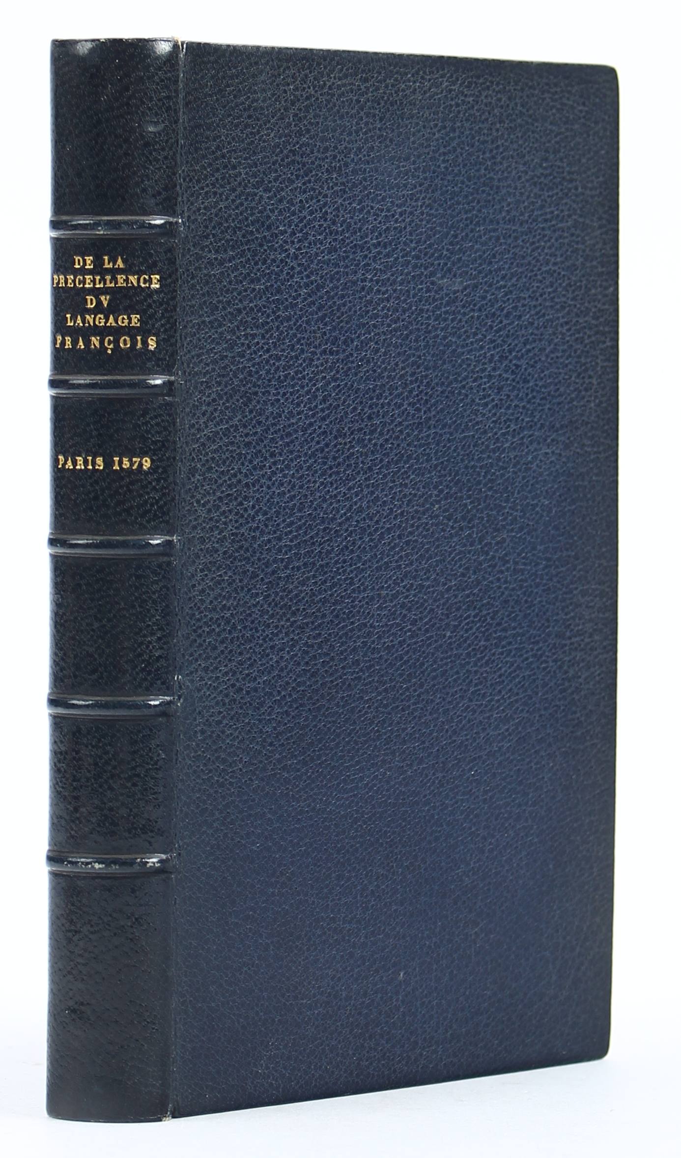 Estienne, De la precellence