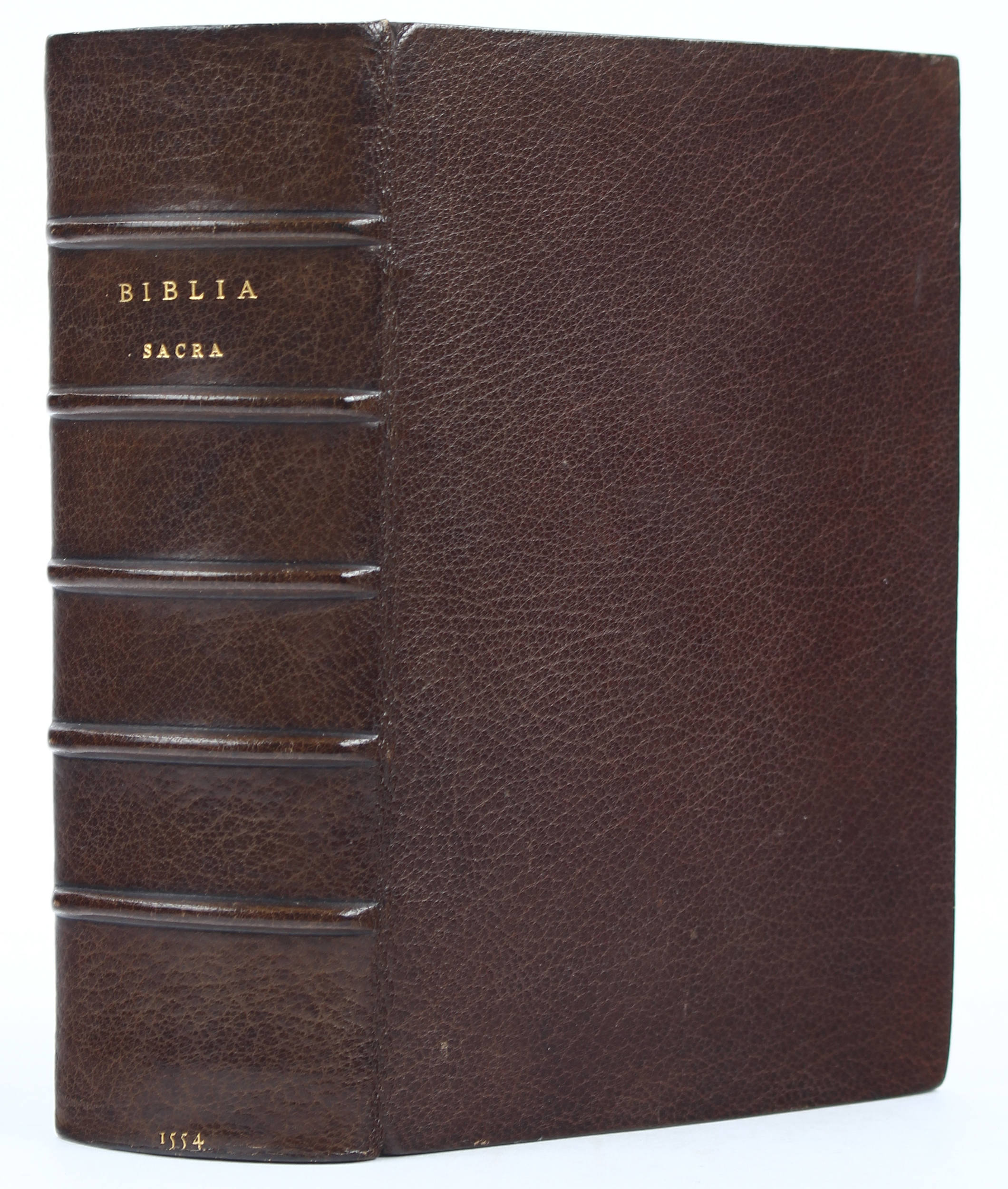 Biblia latina. Lyon 1554