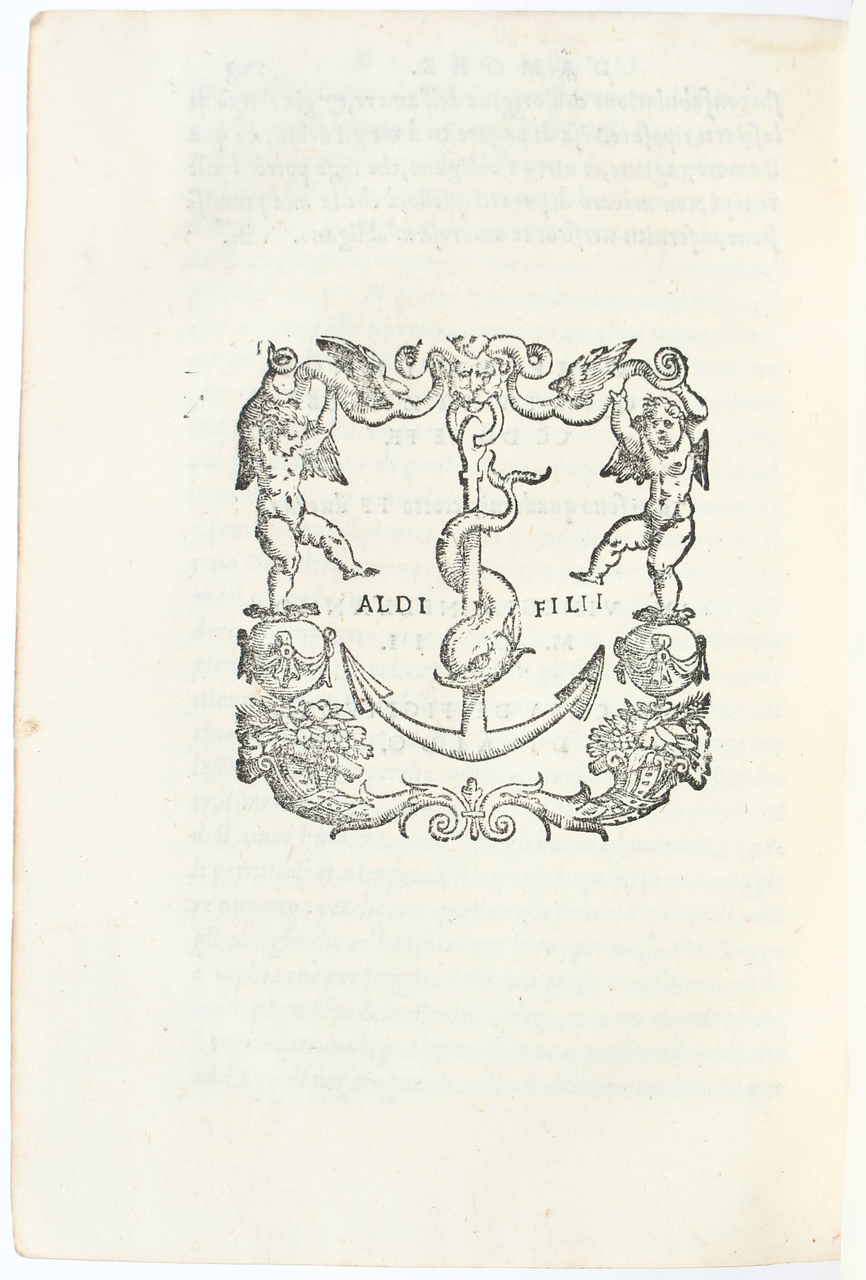 (Abravanel), Dialoghi di amore. Aldus