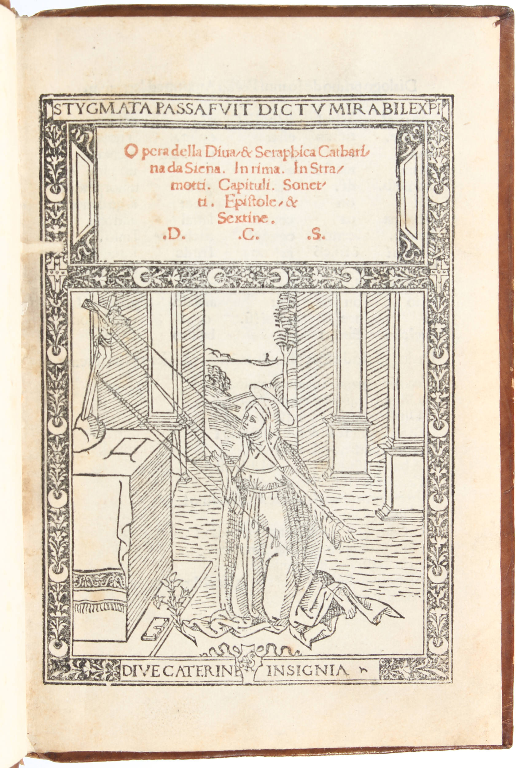 Pollio, Opere della Catharina da Siena