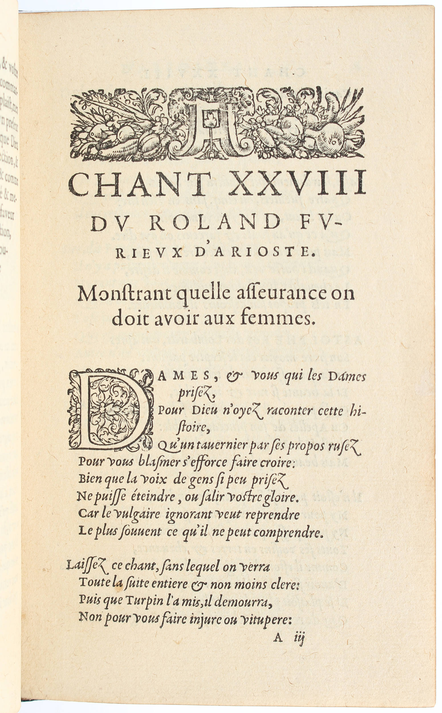 Rapin/Ariosto, Chant XXVIII