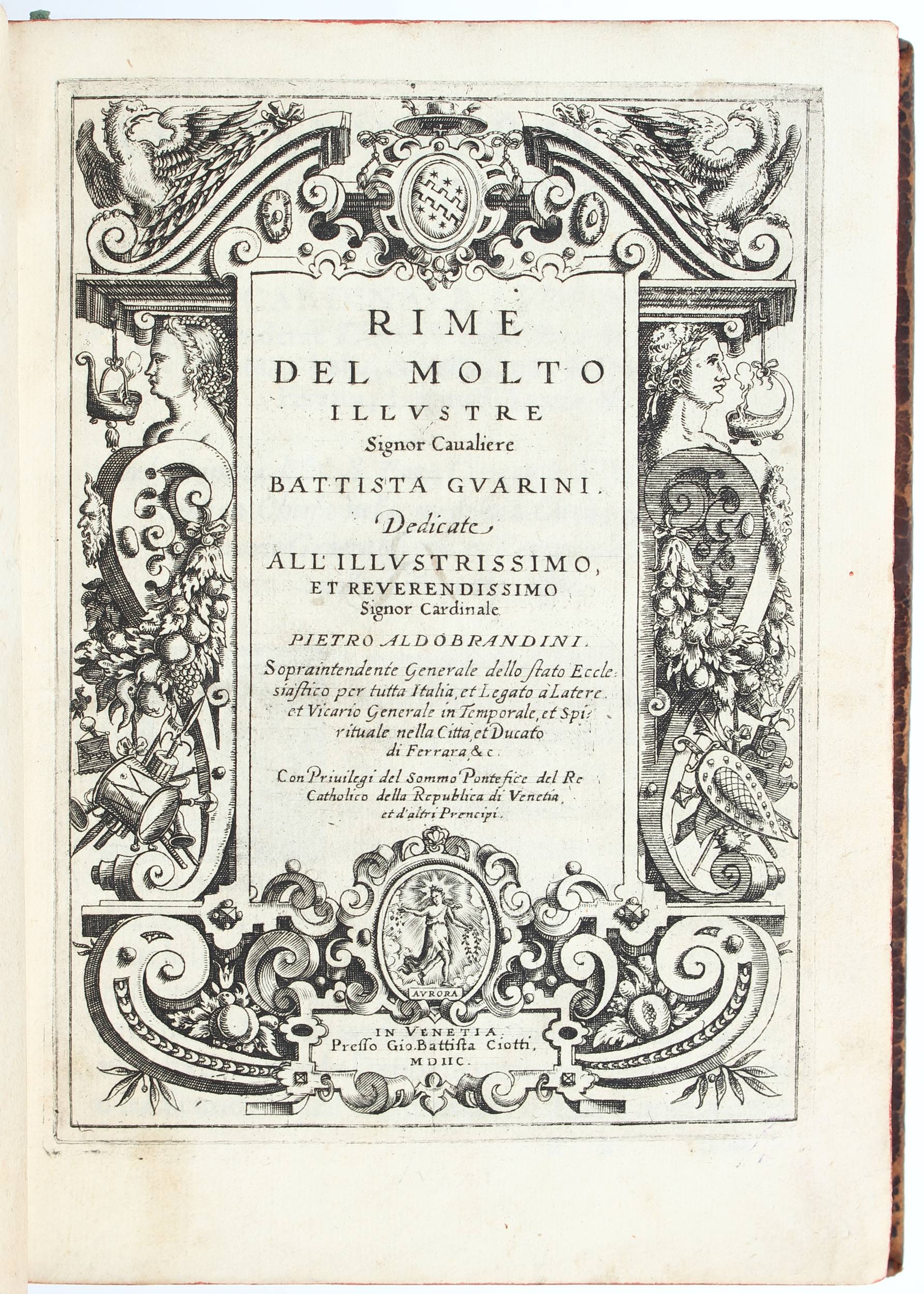 Guarini, Rime. 1598