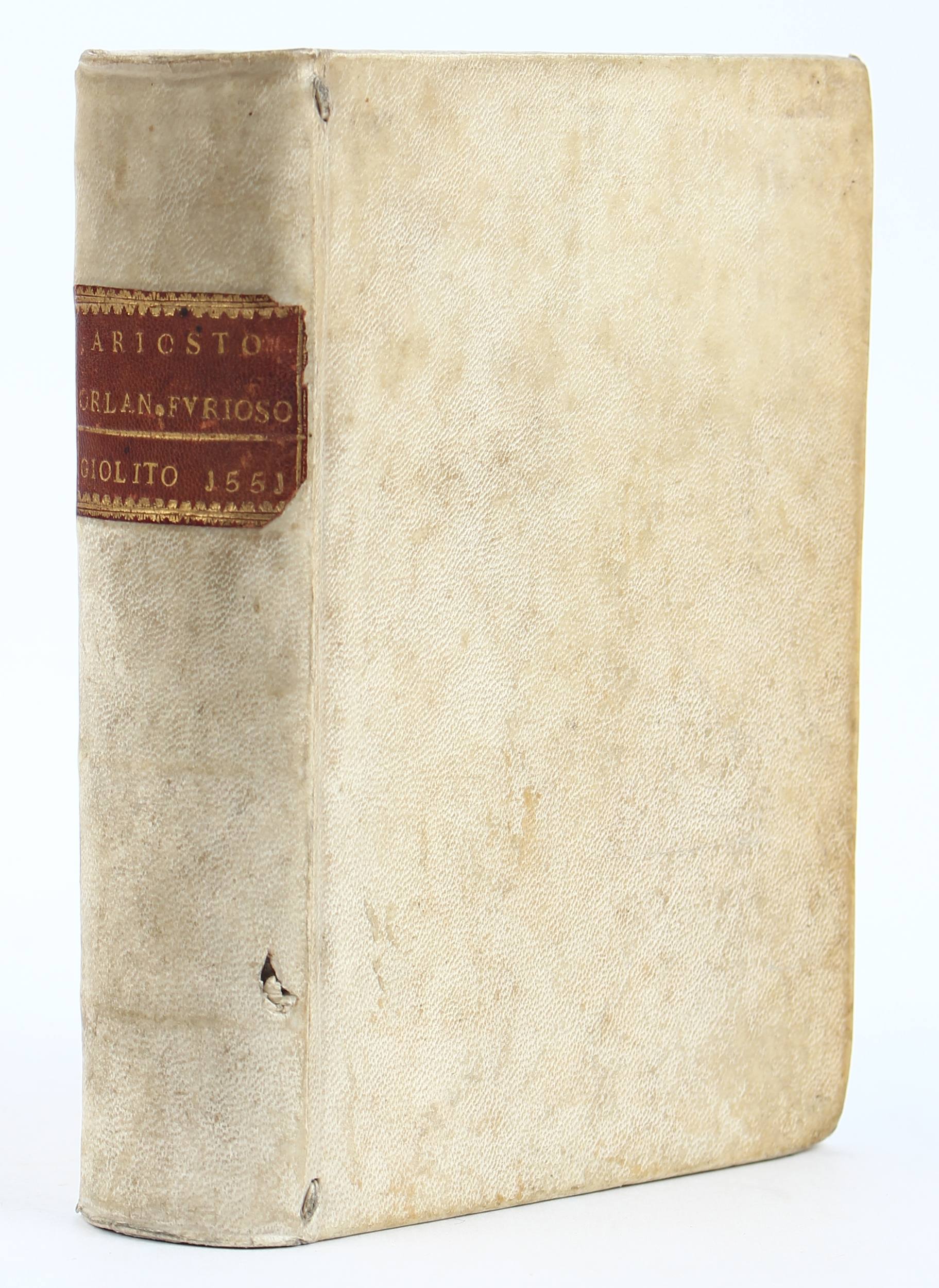Ariosto, Orlando furioso. 1551